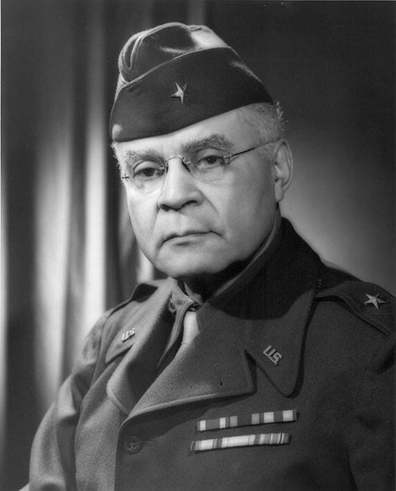 Official military portrait of Brigadier General Benjamin O. Davis Sr.