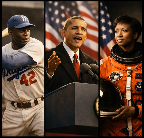 Jackie Robinson, Barack Obama, and Mae Jemison: three pioneers who broke barriers in baseball, politics, and space exploration