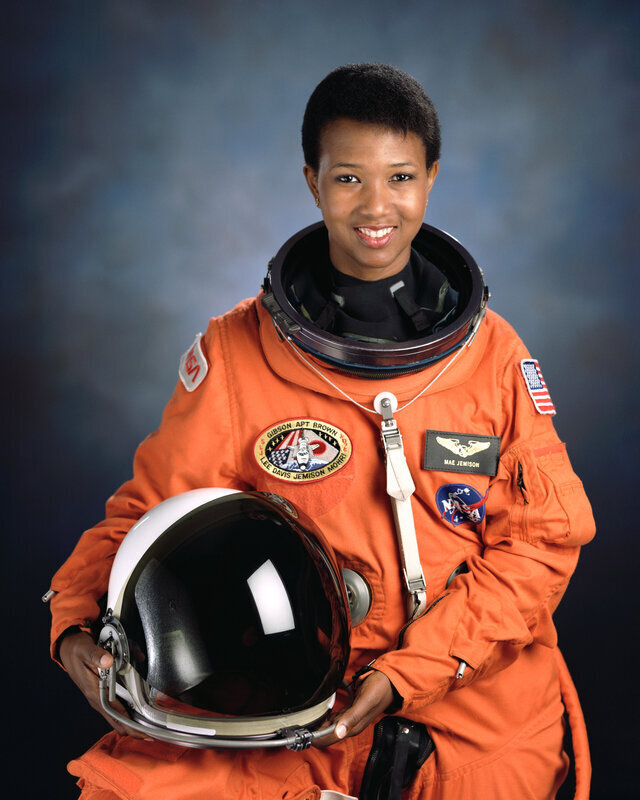 Mae Jemison aboard the Space Shuttle Endeavour