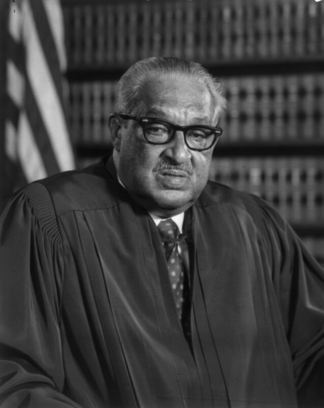 Thurgood Marshall, first Black Supreme Court Justice
