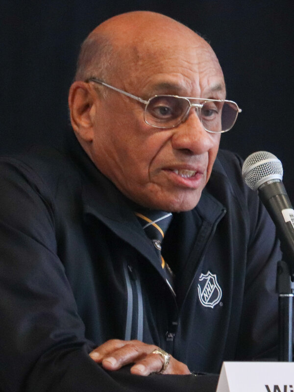 Willie O'Ree, first Black NHL player